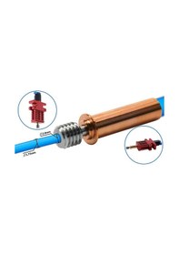 Resim Koodmax 3d Yazıcı Titanyum Alaşımlı Barel Cr-6 Se Hotend 1.75mm Flement Metal Boru 