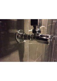 Resim Havlupan Ayarlı Boru Gizleme - Krom 