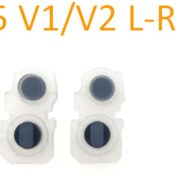 Resim siar 2 Takım PS5 V1 V2 Kol Uyumlu LR L1L2 R1R2 Lastik Takım Playstation 5 Kol Tamir (4 Adet) 