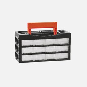 Resim Genel Markalar Wisent Sortus Çekmeceli Kutu Cd p 12, siyah 