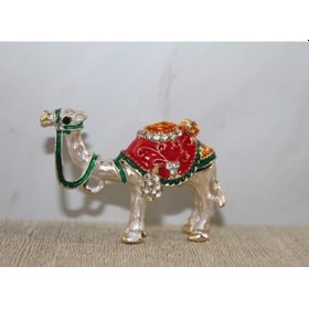 Resim 9045285613218drvs - Swarovski Taşlı Minik Figür - Deve Model 2 