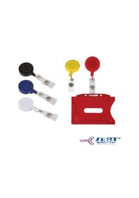 Resim Kart Yoyosu Yaka Kartı Kimlik Kartı için Karışık Renk 1 Adet 