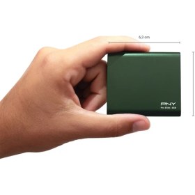 Resim Pny Pro Elite Yeşil 250 GB 880/900MB/S USB 3.2 Gen 2 Type-C Taşınabilir SSD (PSD0CS2060GN-250-RB) 