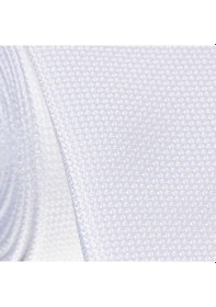 Resim Gaffy Beyaz Slim Fit Düz Renk Dokuma Kravat / DDK-49 Beyaz 