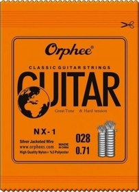Resim Orphee Nx-1 Klasik Gitar İnce Mi Teli 