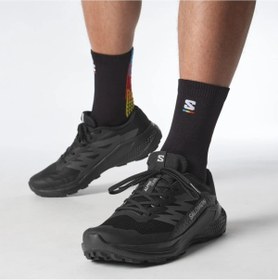 Resim Salomon Alphaglide Siyah Koşu Ayakkabısı | Unisex 