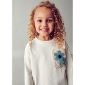 Resim Mayoral Kız Çocuk Uzun Kollu T-shirt 4004 (25K4004) 