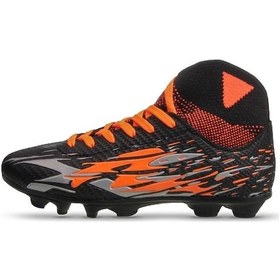Resim Mp Çocuk Siyah Turuncu Krampon Futbol Ayakkabısı 241-1701ft Siyah 