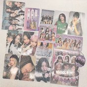 Resim İ-VE'nin yeni ürün seti kombinasyon üyelik kartları için davetiye, DIY idol temalı fotoğraf davetiyesi, hayran koleksiyonu ve dekorasyonu için uygun 