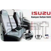 Resim Isuzu Npr75 Koltuk Kilifi (Gri-Siyah)2017 Kafaliklar Sökülen 439676701 