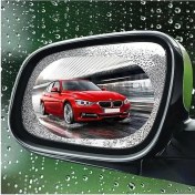 Resim Pearl Shop Concept Oto Dış Ayna Yağmur Kaydırıcı Film Araba Yan Dikiz Aynası Filmi Buğu Önleyici Su Tutmaz Film 2 Adet 
