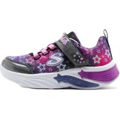 Resim Skechers 302324N BKMT Star Sparks Kız Çocuk Spor Ayakkabı 