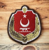 Resim Ex Patch Türkiye Cumhuriyeti Ilk Devlet Arması Patch Peç - 9x10 Cm 