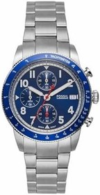 Resim Fossil Erkek Saat Spor Tourer Kronograf, Paslanmaz Çelik, FS6047 