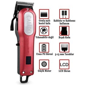 Resim Traş Makinesi Insua Hk-700 Saç Sakal Kesme Makinesi 