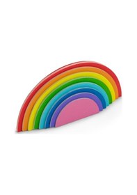 Resim Mustard Rainbow Sticky Notes Not Kağıdı 