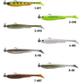 Resim Daiwa Prorex Slım Shady 3 Gr Jigheadli 10,5 Cm-9625 