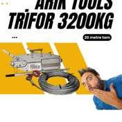 Resim ARIKTOOLS Arık Tools Trifor Halatlı Çektirme 3200 kg. - 20 mt. 