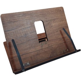 Resim aswood Kitap Okuma Standı Ahşap Rahle tablet ıpad standı 