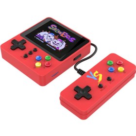 Resim Retro Oyunlar Oyun Konsolu 500 Oyunlu K5s + Oyun Kolu 