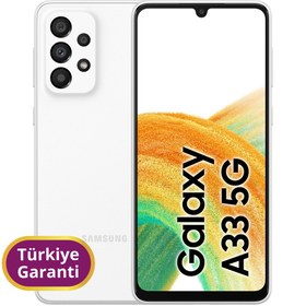 Resim Samsung A33 TR Garanti | 128 GB 6 GB Beyaz 