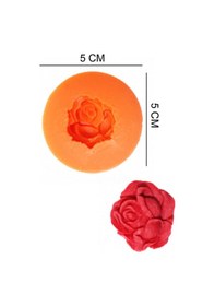 Resim Gül Silikon Şeker Hamuru, Sabun, Mum Kalıp 