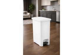 Resim Loremp 25 Lt Banyo Mutfak Ofis Çöp Kutusu Pedallı Iç Kovalı 