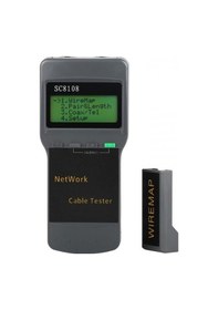 Resim Sc8108 Tester Ethernet Kablosu Test Cihazı Cat6 Kablo Test Cihazı Rj11 Rj45 Tester 