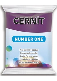 Resim Cernit Polimer Kil Seramik Hamuru Number One 56gr 962 Purple 