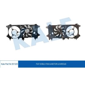 Resim Kale Fan Motoru Davlumbazli Fiat Doblo 1.3 Mjet 03 1.9Jtd 01 Euro Iii Tek Motorlu Klimasiz 12 