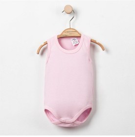 Resim Bebek Basic Atlet Kol Çıtçıtlı Badi-pembe Pembe 