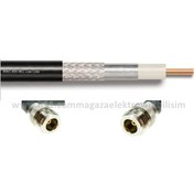 Resim N dişi - N dişi 8 METRE LMR400/RWC400 Koaksiyel Kablo 50Ω 