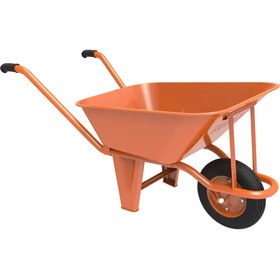 Resim çalış El Arabası Turuncu Dolgu Lastik 100 Lt 