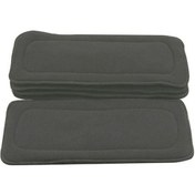 Resim 1 Adet Yıkanabilir Yeniden Kullanılabilir Bambu Elyaf Kömür Bez Bebek Bezleri Bebek Bezi Ekleme 5 Katmanlar 