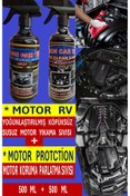 Resim SOFT SUSUZ MOTOR YIKAMA DETERJAN SIVISI 500 ML + MOTOR KORUMA PARLATMA 500 ML 