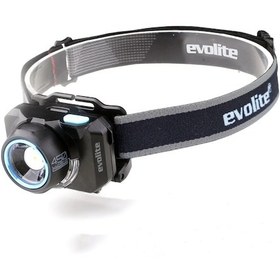 Resim Evolite Eclipse 450 Lm Kafa Lambası Ip65 Su Geçirmez, Şarjlı Siyah 