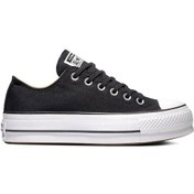 Resim Converse Chuck Taylor All Star Lift Kadın Günlük Spor Ayakkabı 56 Siyah 