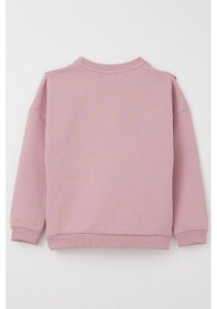 Resim Breeze Kız Çocuk Sweatshirt Güpürlü 1.5-5 Yaş, Gülkurusu Gül Kurusu 