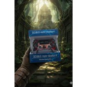 Resim Glrtech P4L Kablosuz Oyun Kolu Double Motor Titreşimli Şarj Edilebilir Ps4 Uyumlu 