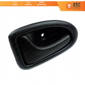 Resim Renault Clio 2 Scenic 1 Trafic için Siyah Sol İç Açma Kapı Kolu N11.14232 