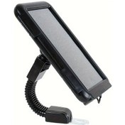 Resim Chuangyinshop Siyah 6.5 İnç Arka Ayna Modeli Dayanıklı Abs Motosiklet Ve Elektrikli Bisiklet Telefon Tutucu Navigasyon Tutucu 