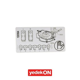 Resim AGCO Dekoratif Etiket - Fendt | FEL135184 