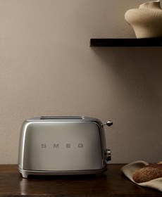 Resim Smeg TSF01SSEU Ekmek Kızartma Makinesi 2x2, Krom 