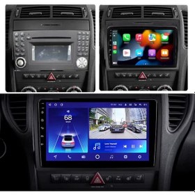 Resim Mercedes Slk Android Multimedya Sistemi 4-64 Myway 2004-2010 9" 