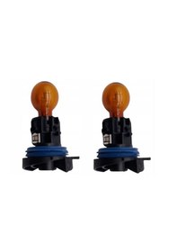 Resim 2 Adet 12v Ph24wy 24w Halojen Turuncu Renk Ampul 