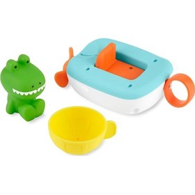 Resim Skip Hop Zoo Banyo Oyuncağı Timsah 