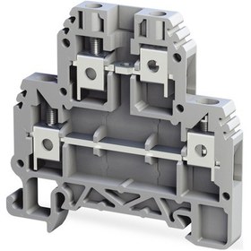 Resim Tbloc Tbl 2,5-4 2p Gri Vidalı İki Katlı Klemens 