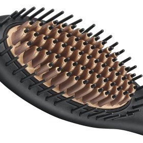 Resim Arzum Saç Düzleştirici Fırça Tarak Keratin Bakım Etkisi Superstar 