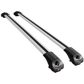 Resim Volkswagen T6 Caravelle 2015-2024 İle Uyumlu Ace-1 Model Ara Atkı Gri 2 Adet 