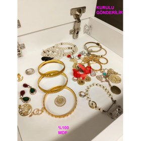 Resim Gimli Gizli Bölmeli Komodin,mdf,kurulu,montaj Gerekmez 